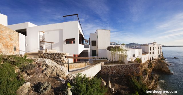 Casa Broner. Erwin Broner, arquitecto.Intervención:Isabel Feliu y Raimon ollé arquitectos Ibiza