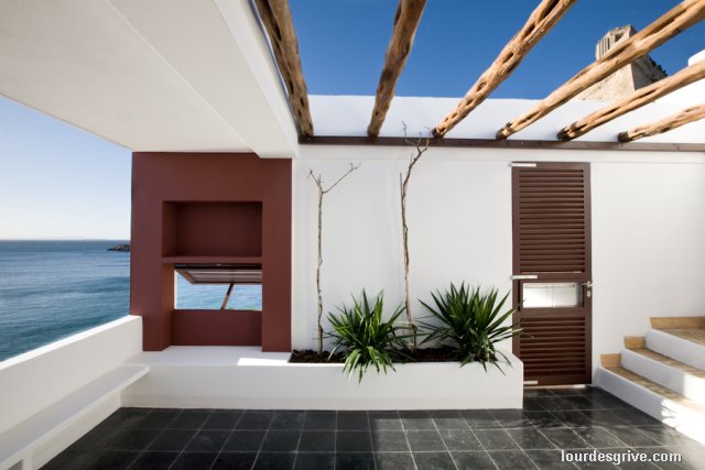 Broner House. Erwin Broner, architect.Ibiza Renovation : Isabel Feliu and Raimon Ollé architects