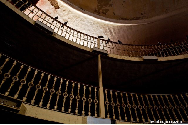 “Silence and melancholy in the Theatre Pereyra” Ibiza