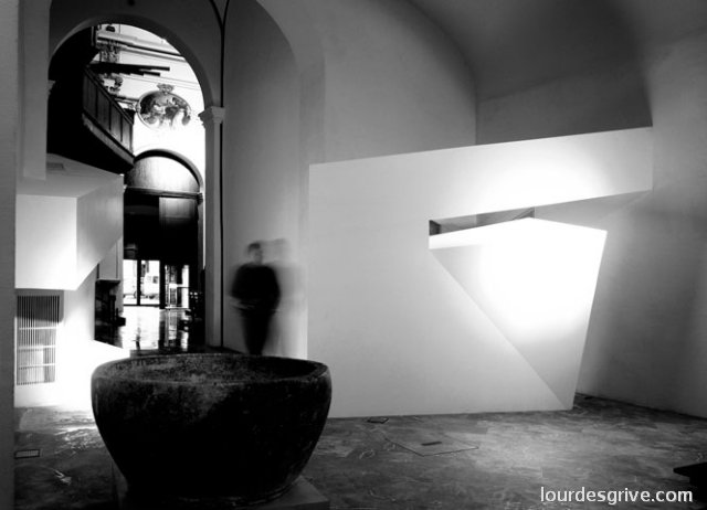 Access to the diocesan museum. Ibiza. Mar Tur architect